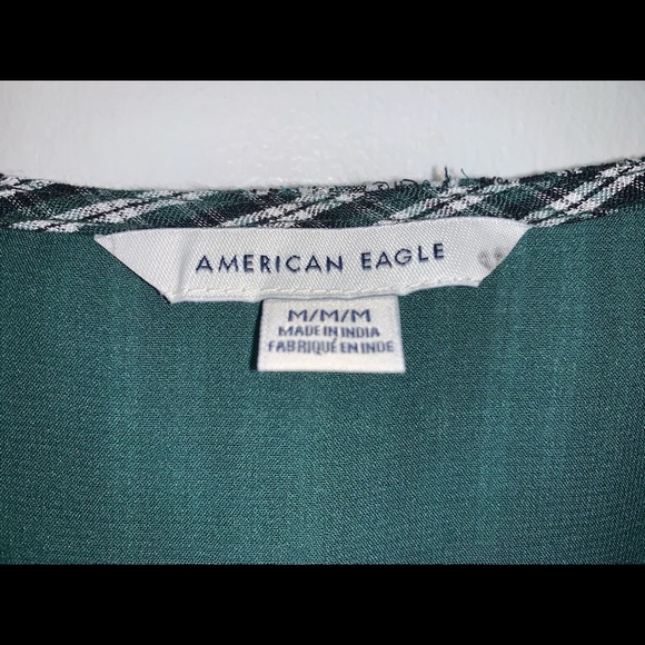 American Eagle Wrap Mini Dress (M) - Picture 4 of 4